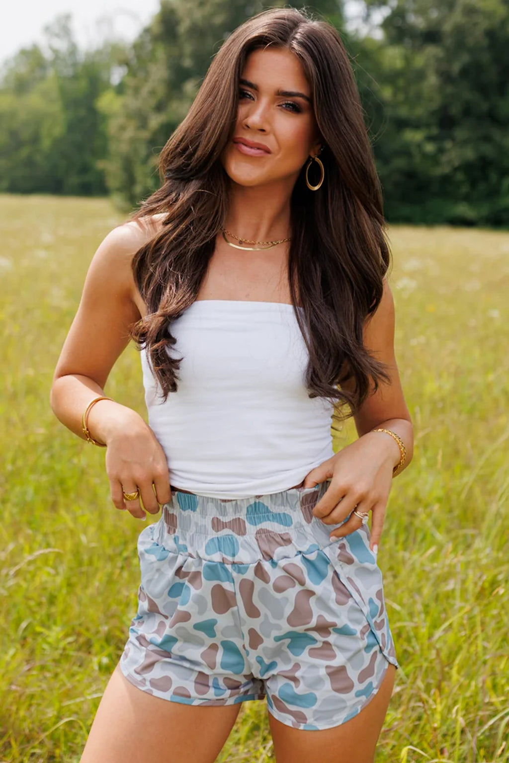 Camouflage Athleisure Shorts