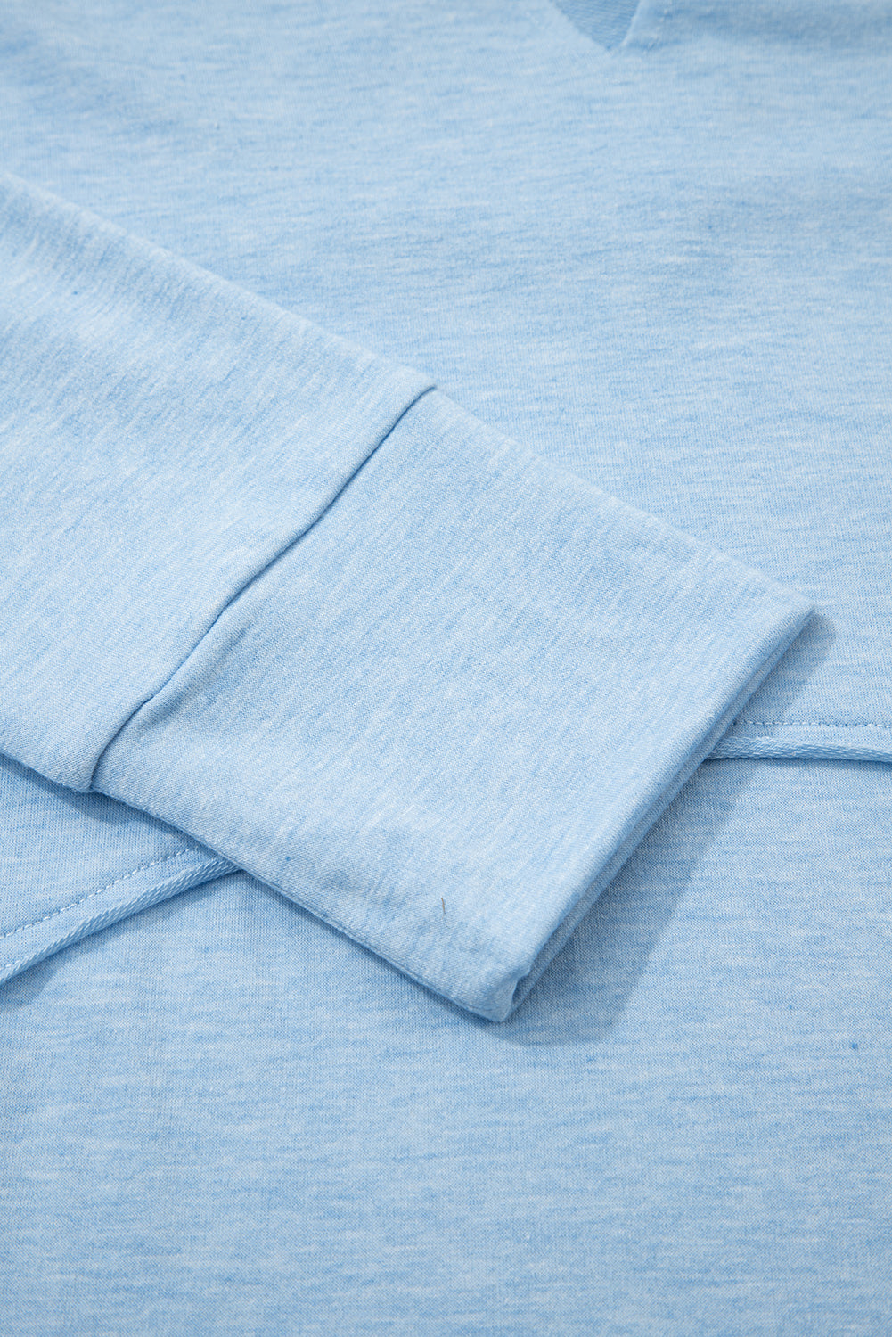 Raw Hem Long Sleeve Top