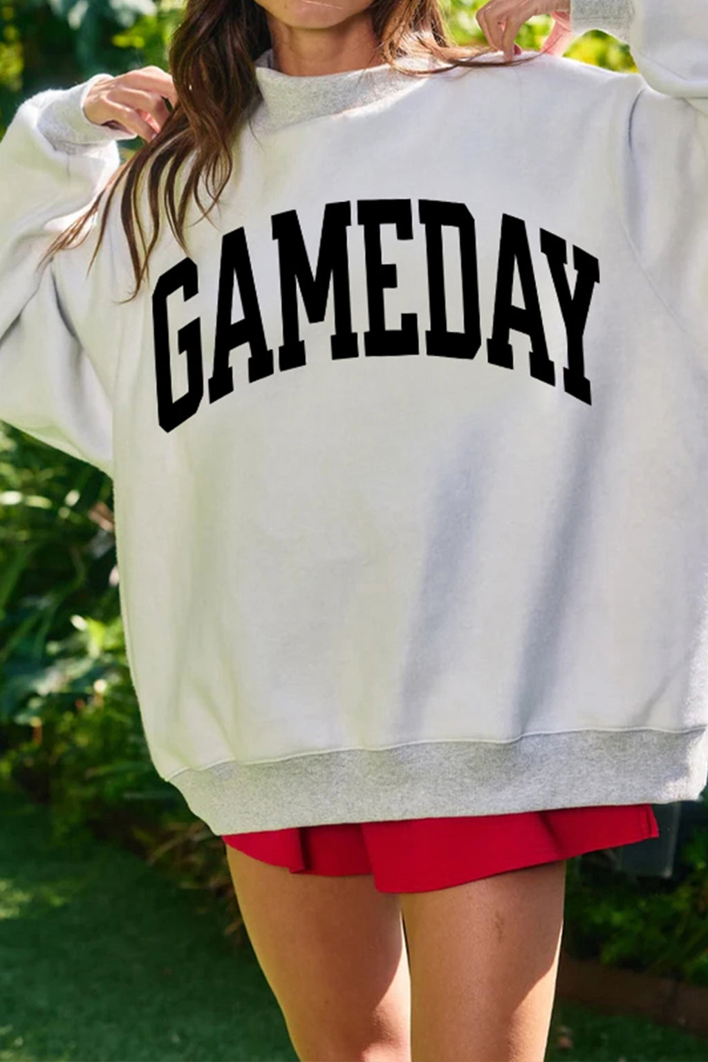 FOOTBALL GAMEDAY High Neck Reversible Sweatshirt