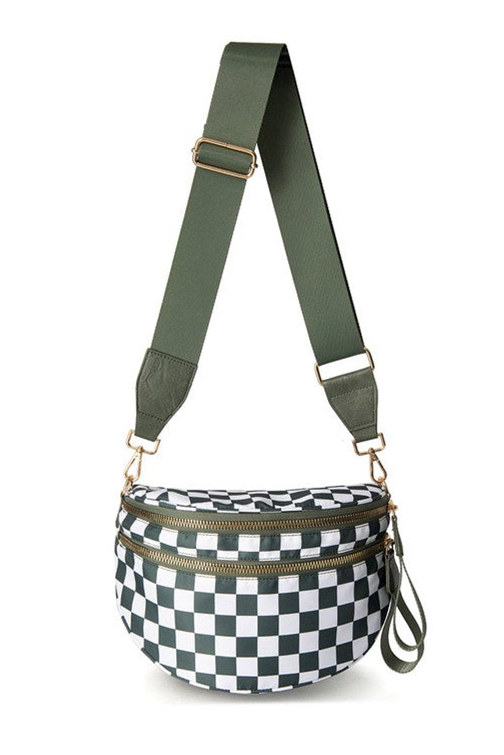 Wide Strap Large Crossbody Bag