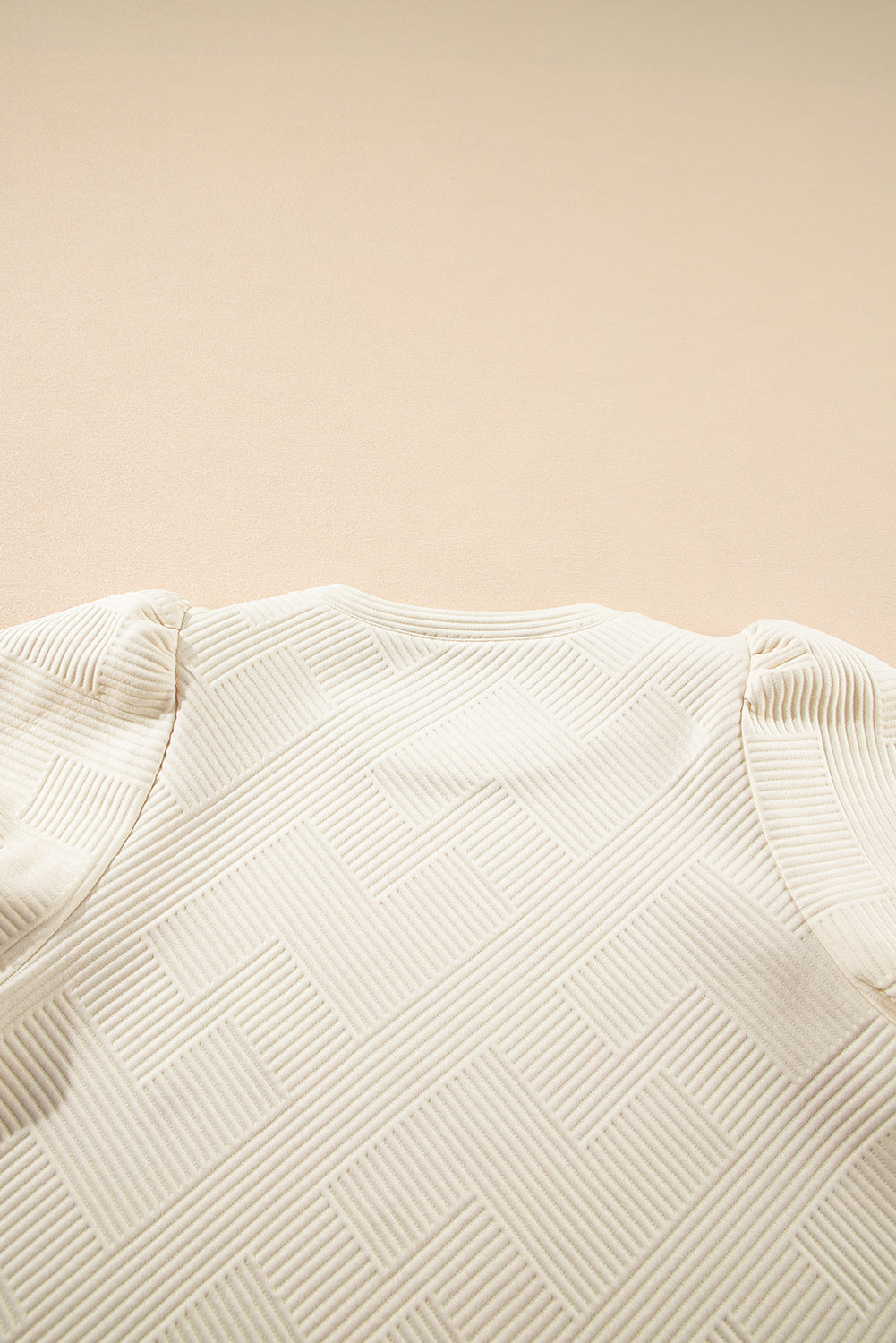Textured Puff Sleeve Top