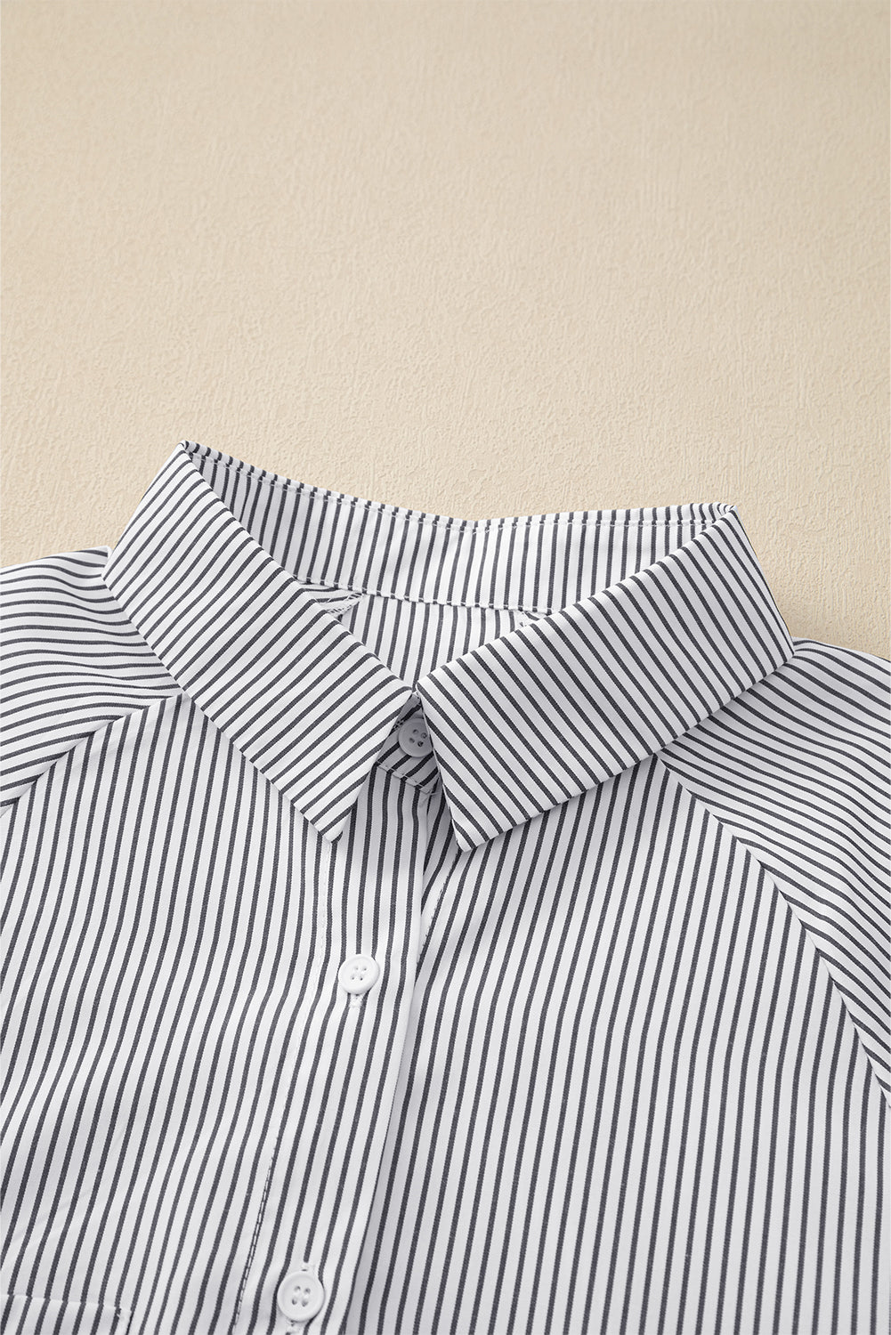 Striped Casual Cuffs Shirt