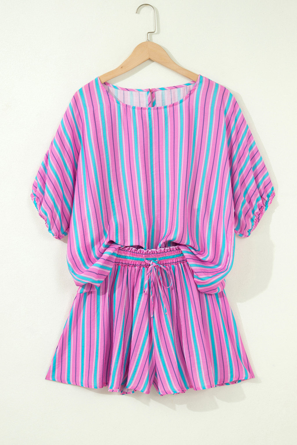 Short Sleeve Loose Short Set