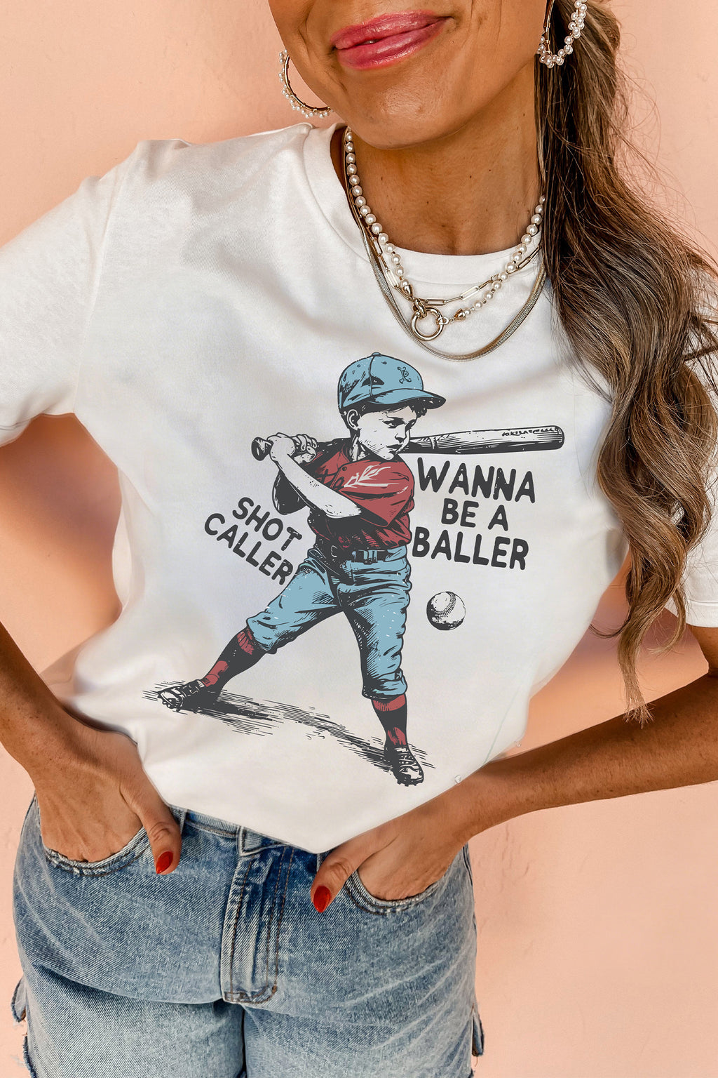 SHOT CALLER WANNA BE A BALLER  Tee