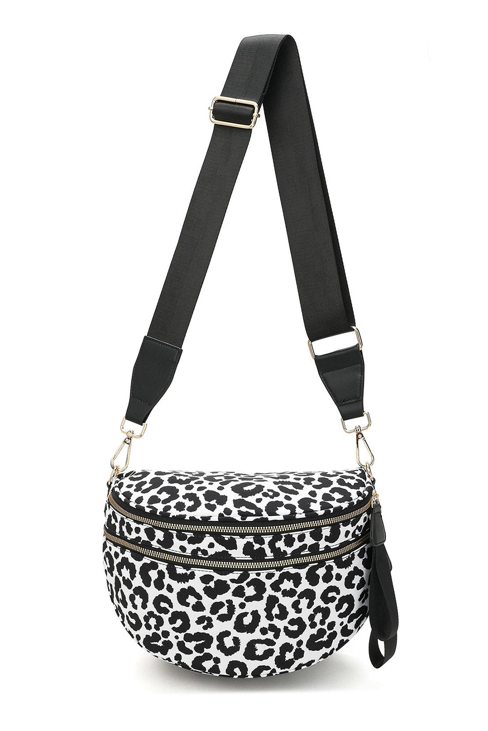 Wide Strap Large Crossbody Bag