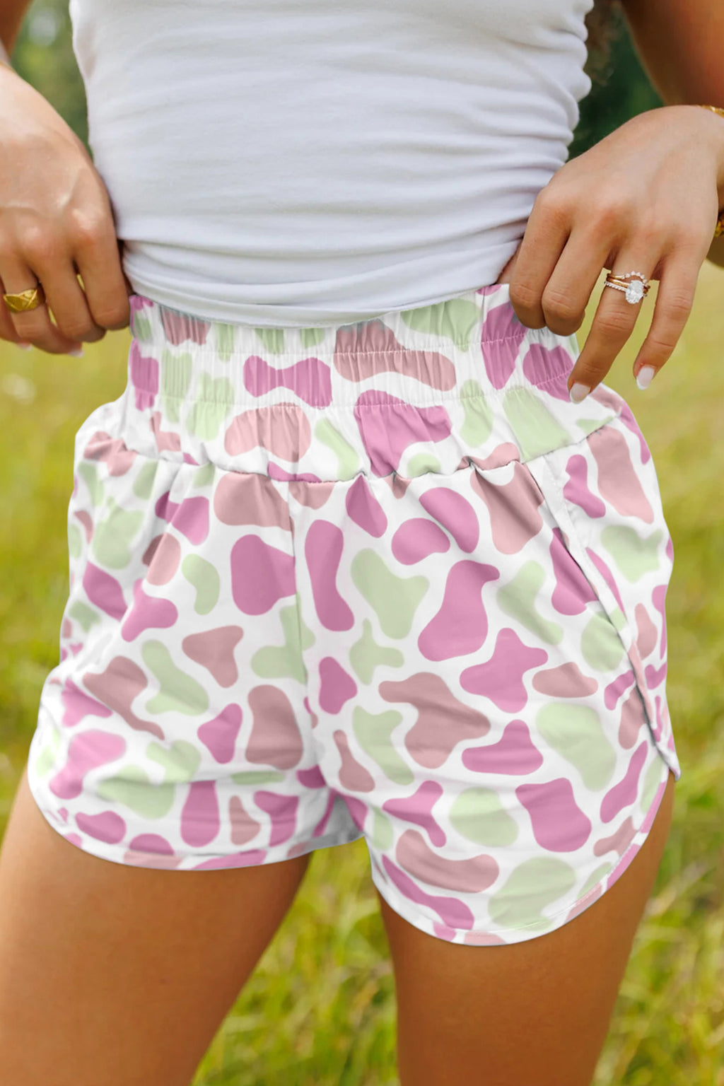 Camouflage Athleisure Shorts