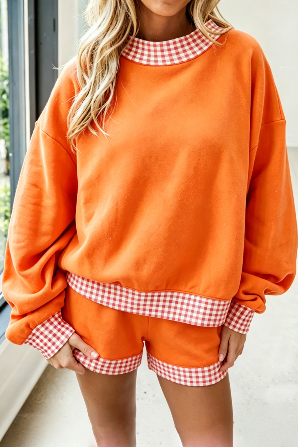 Baggy Pullover Short Set