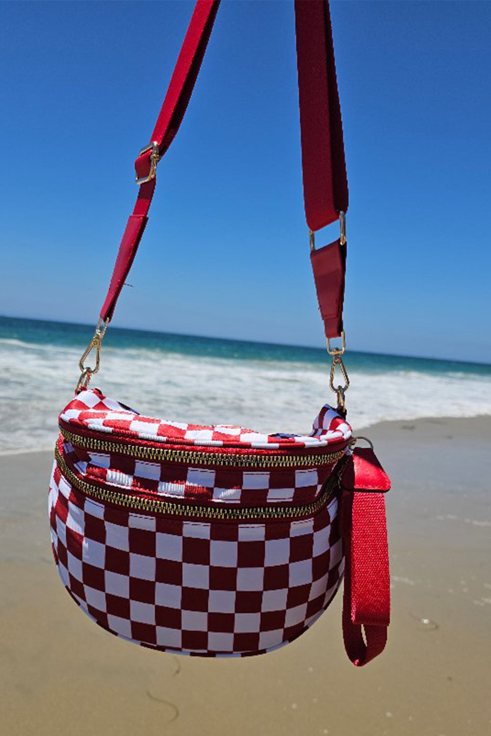 Wide Strap Large Crossbody Bag