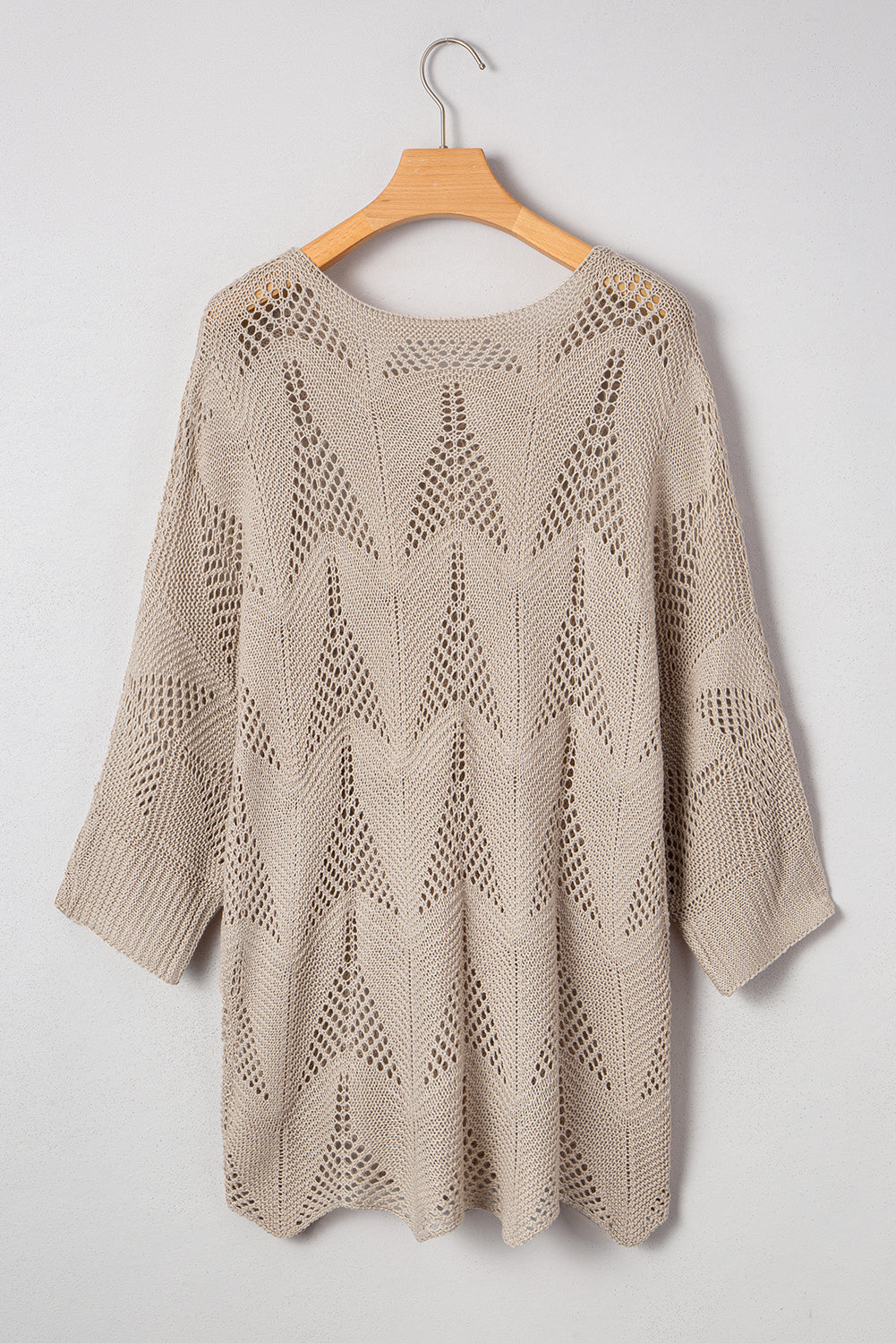 3/4 Sleeve Loose Sweater