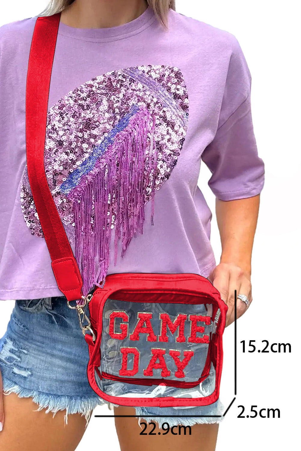 Clear Game Day Bag
