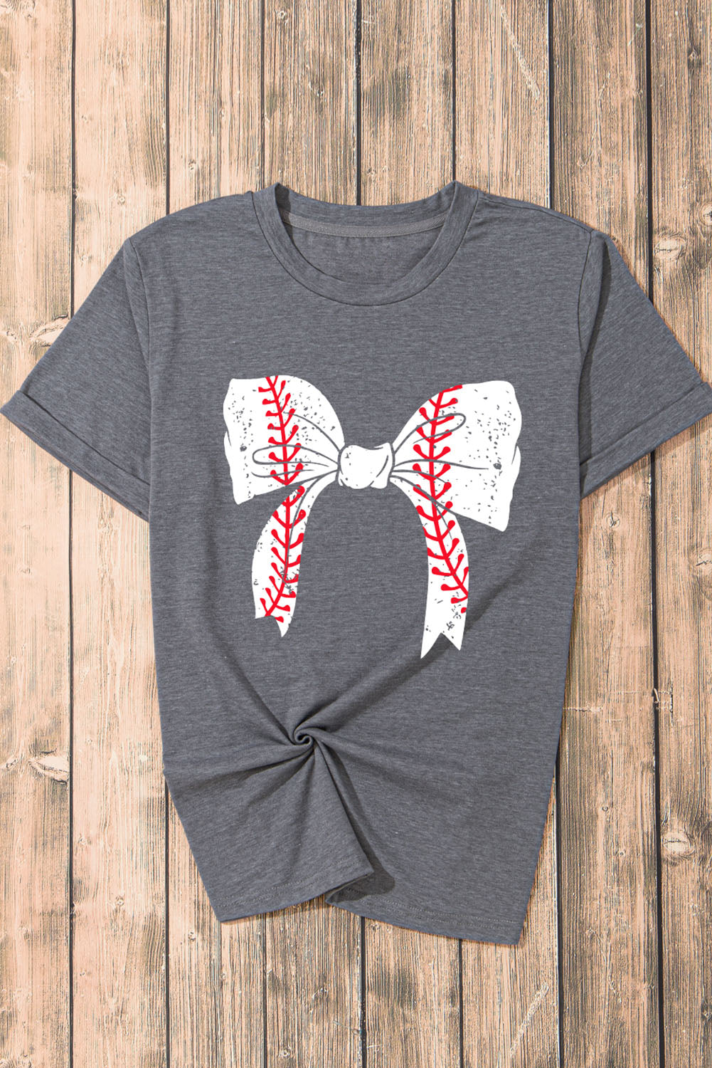 Baseball Bowknot Tee