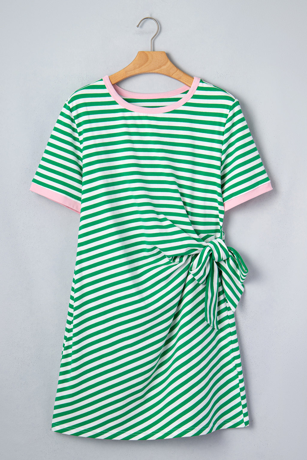 Striped T Shirt Mini Dress