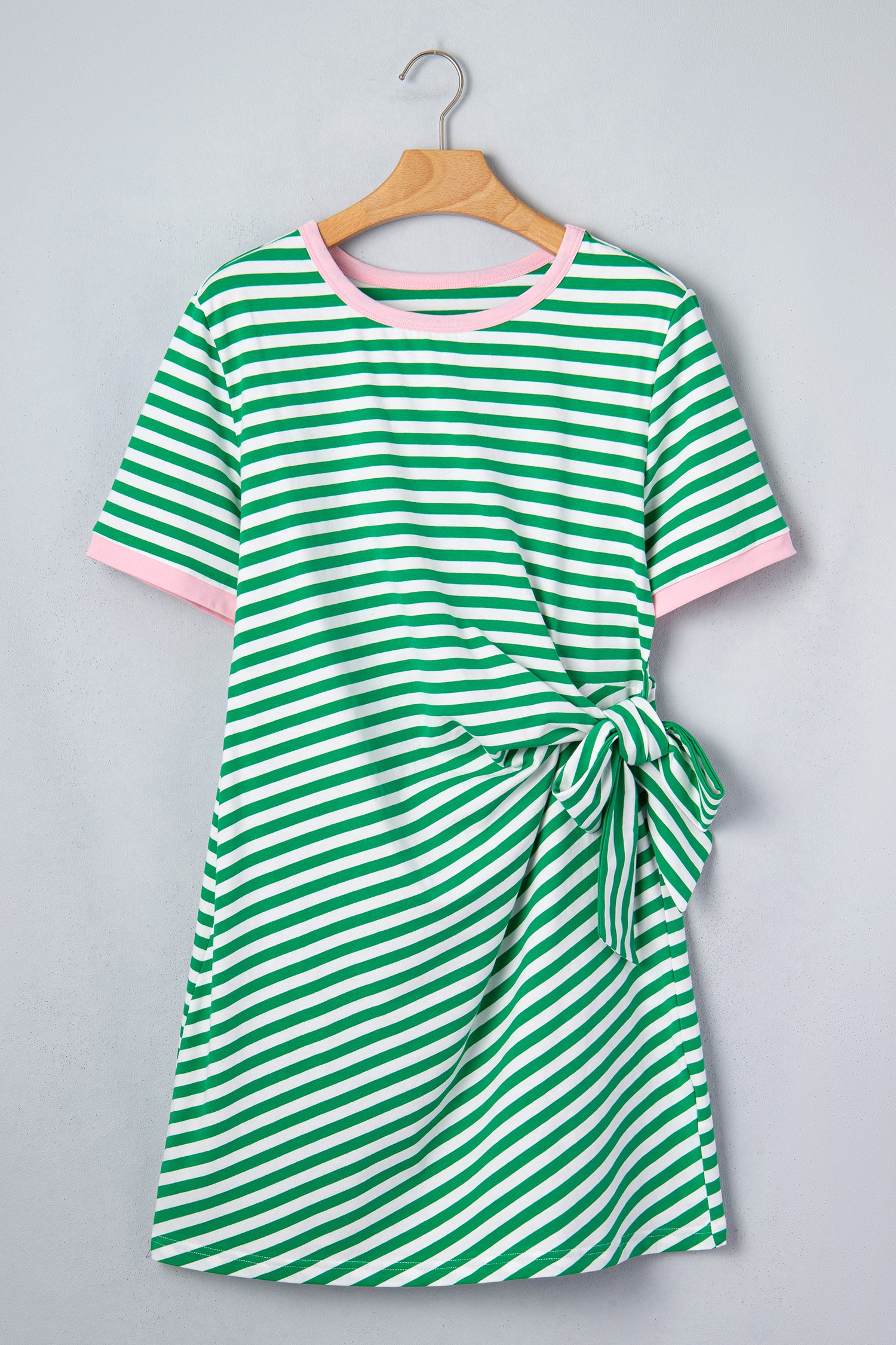 Striped T Shirt Mini Dress