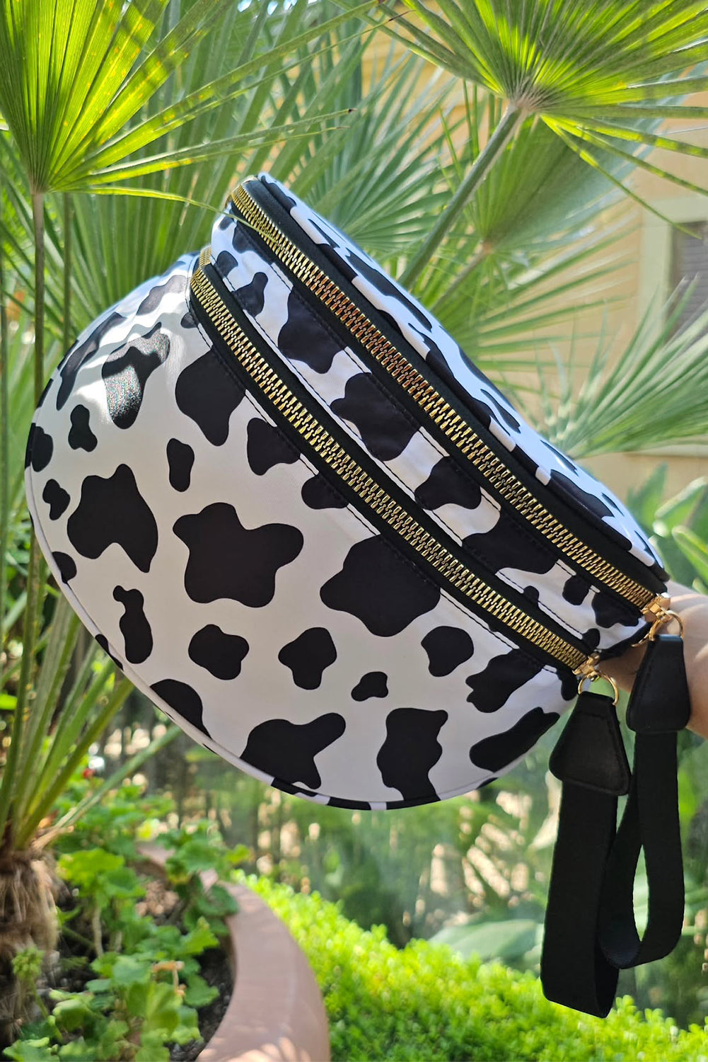 Wide Strap Large Crossbody Bag