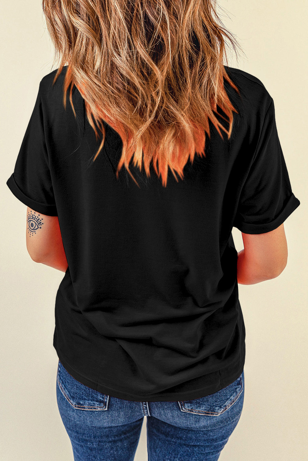 Stars and Stripes Graphic T Shirt