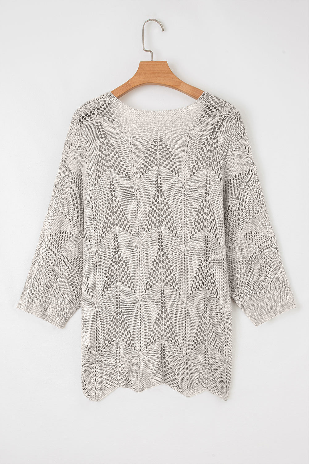 3/4 Sleeve Loose Sweater