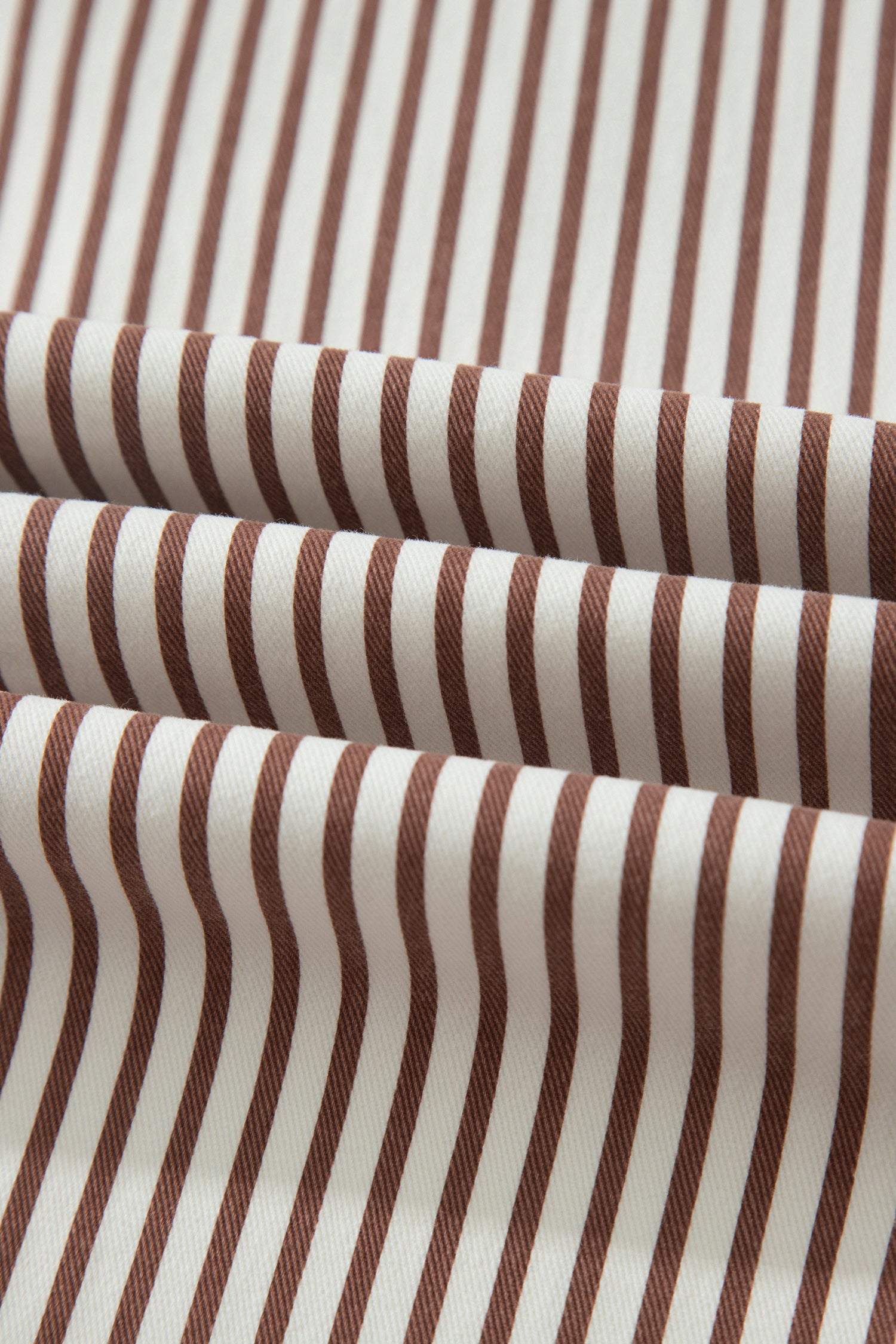Stripe Casual Barrel Jeans