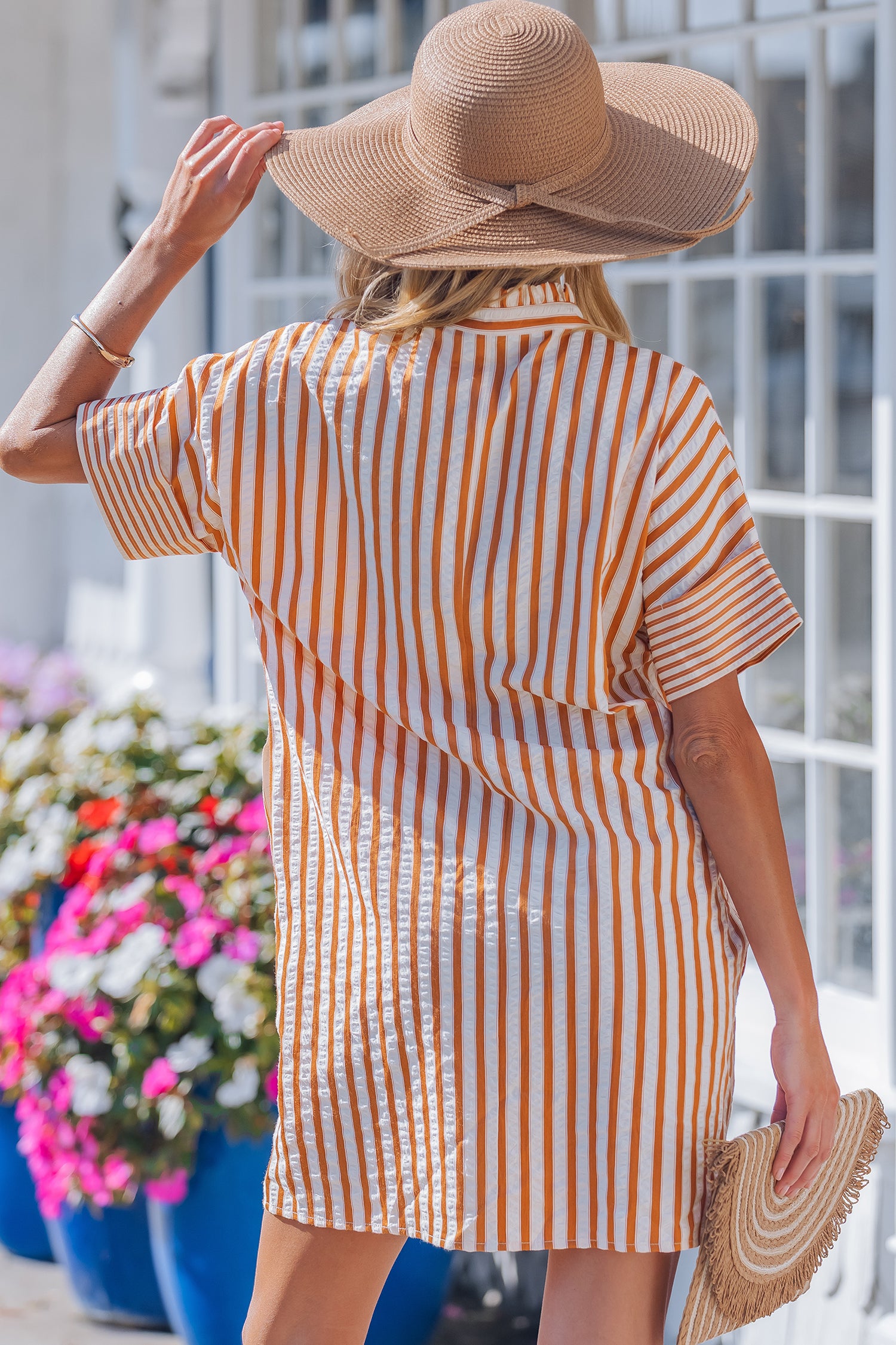 Stripe Mini Dress