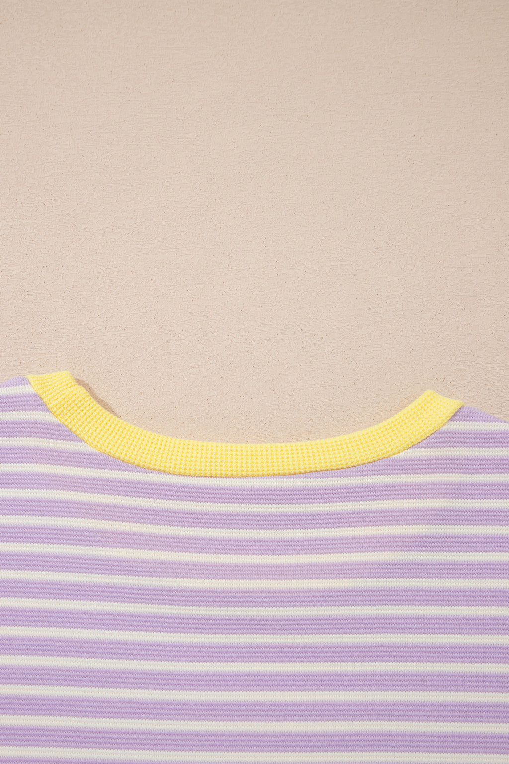 Stripe Purple and Yellow Shirt