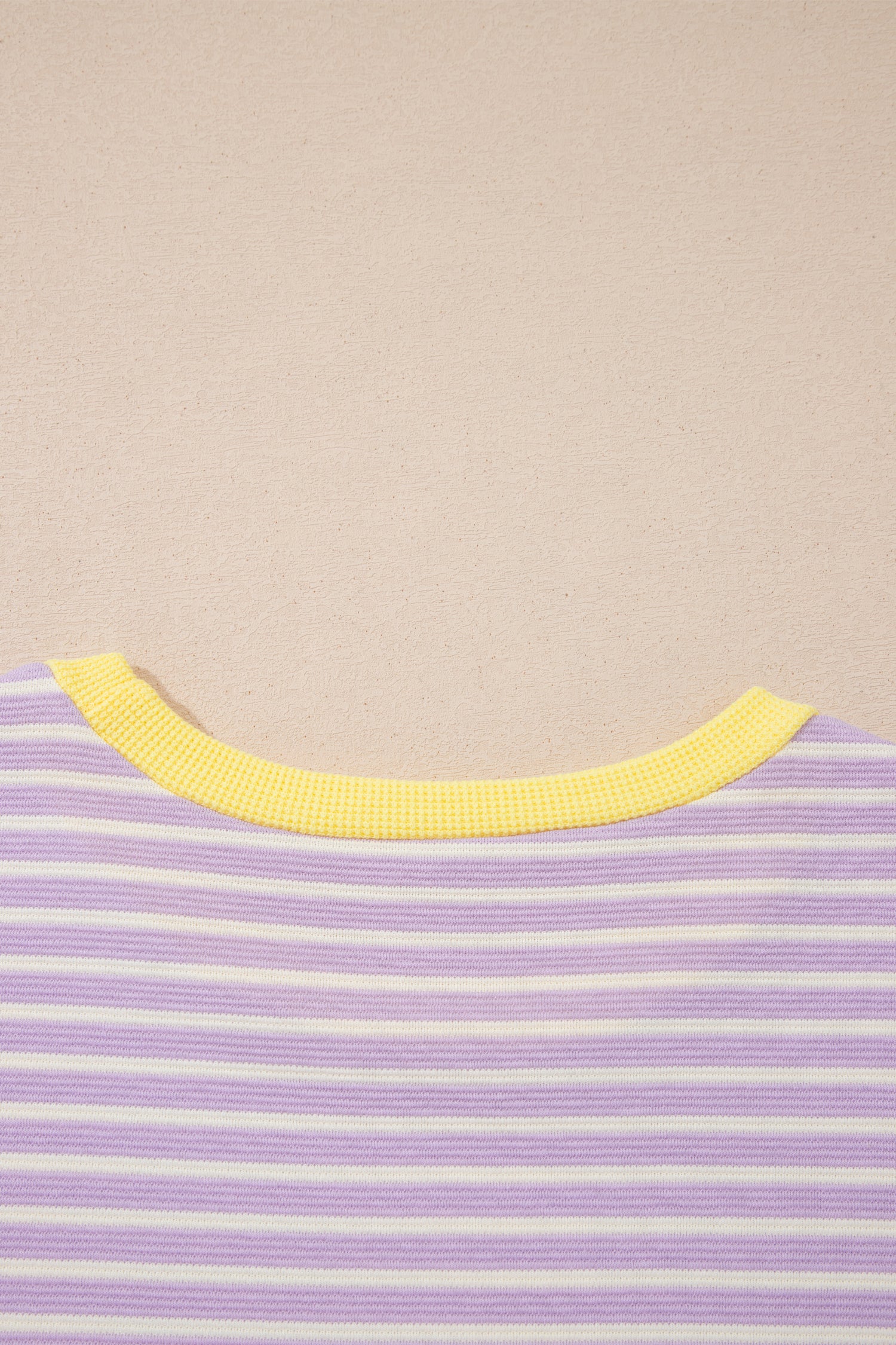 Stripe Purple and Yellow Shirt