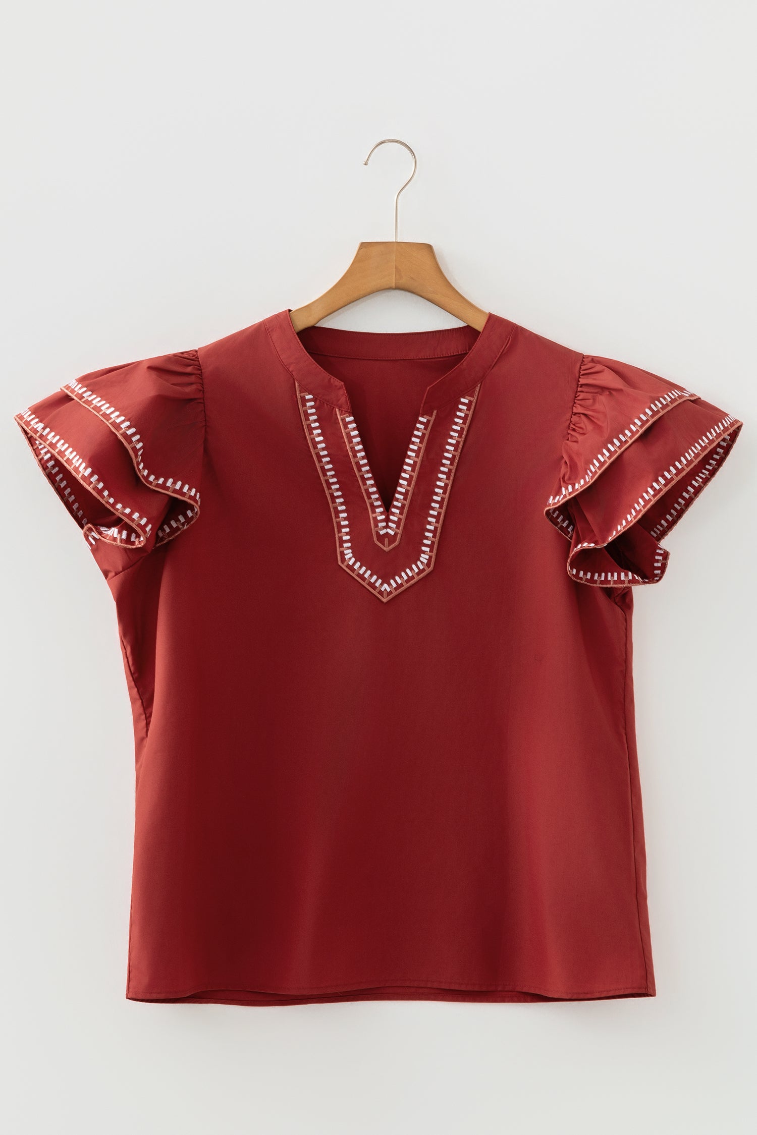Flutter Sleeve Blouse