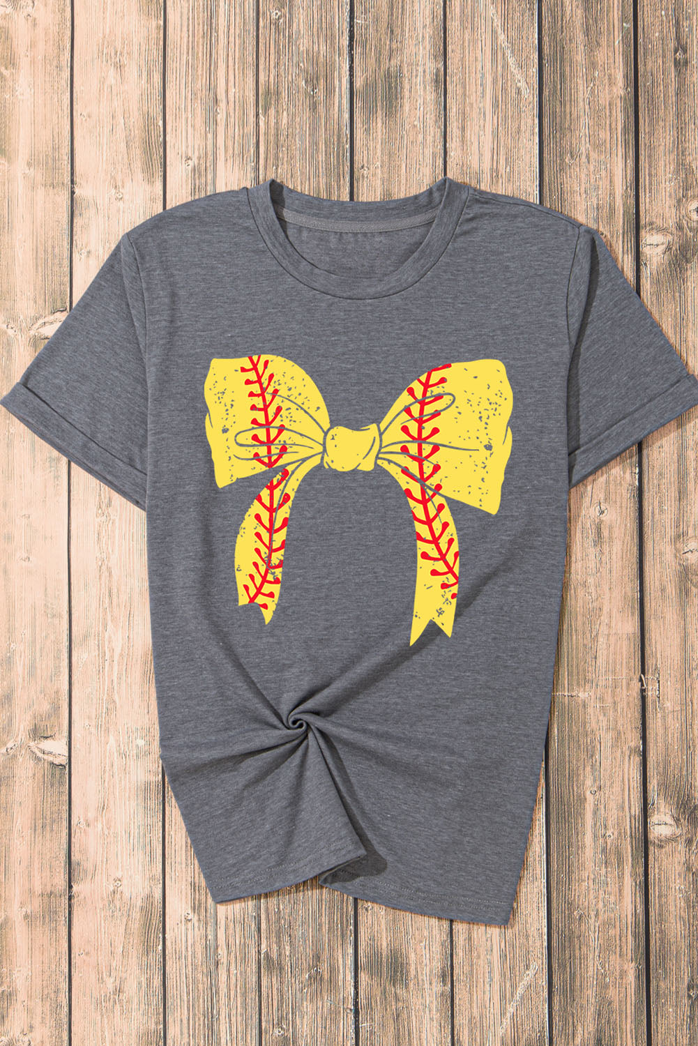 Baseball Bowknot Tee