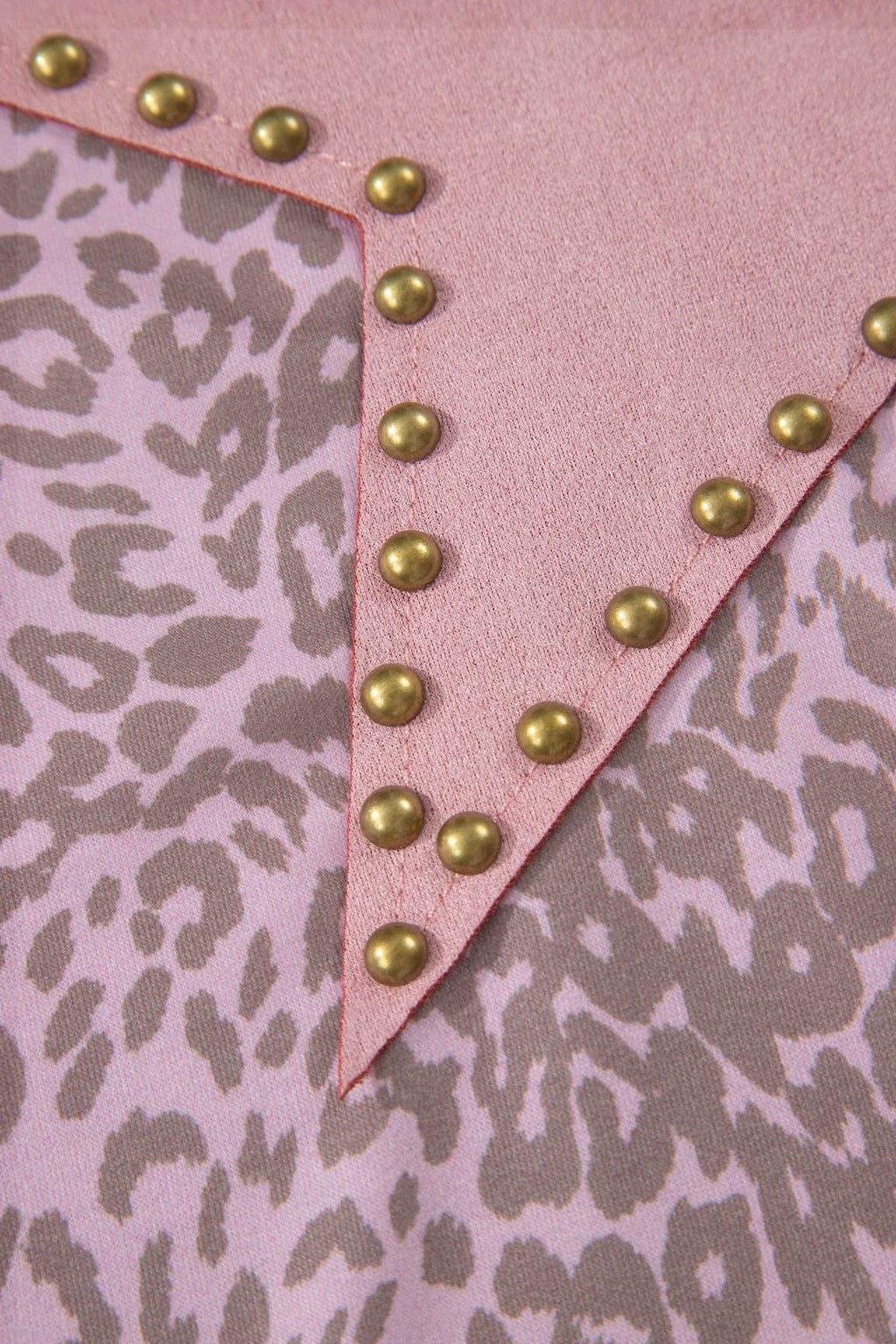 Leopard Retro Studded Star Loose Tee