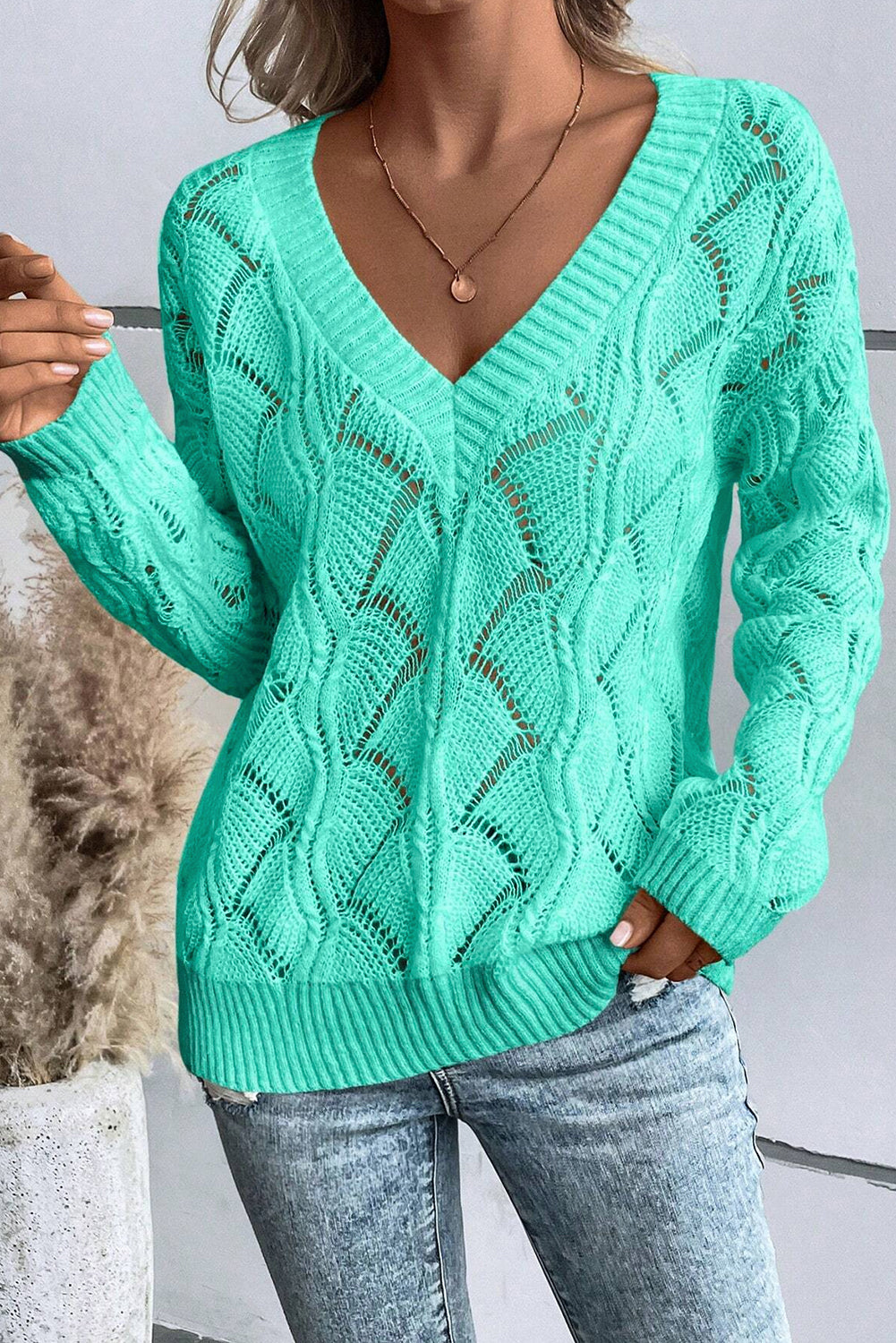 Drop Shoulder Sweater