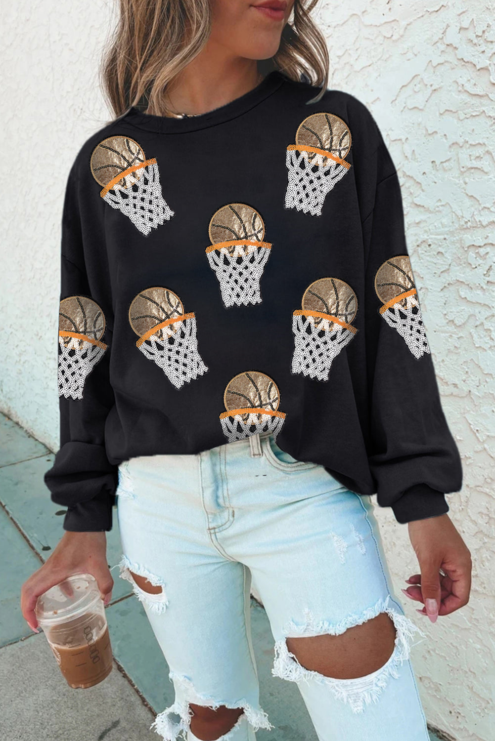Basketball Game Day Sweatshirt