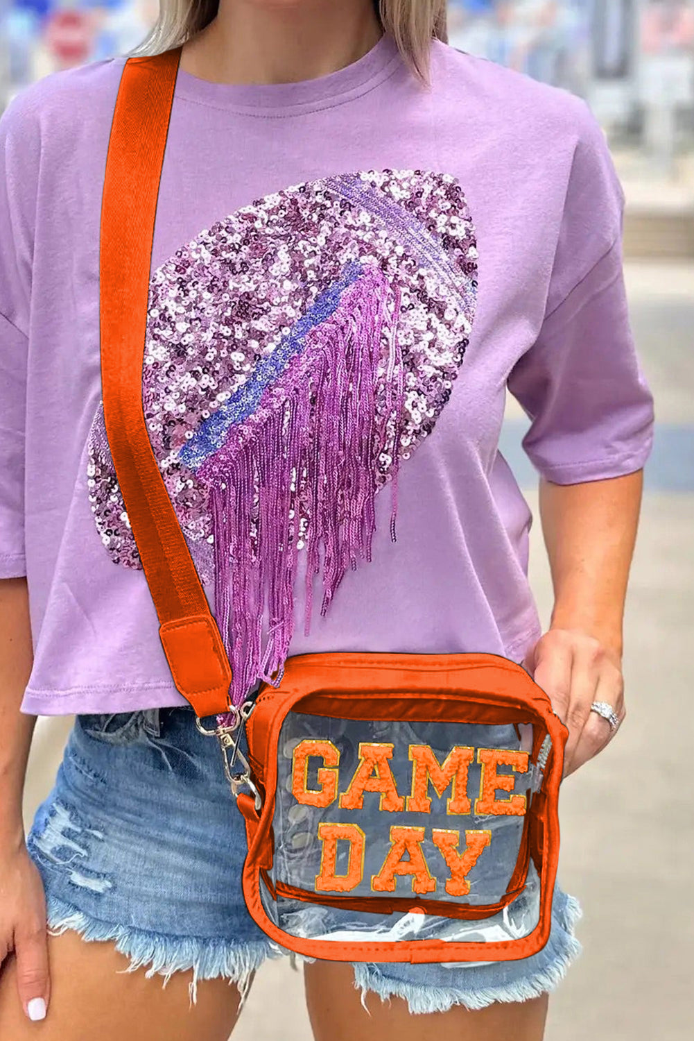 Clear Game Day Bag