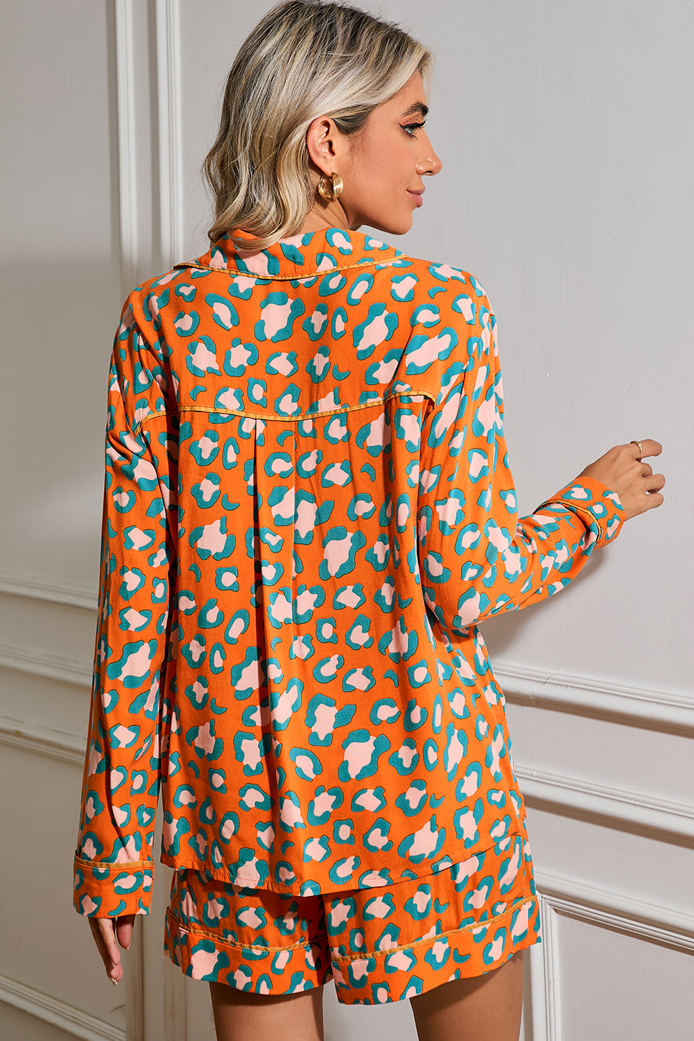 Leopard Pajama Set