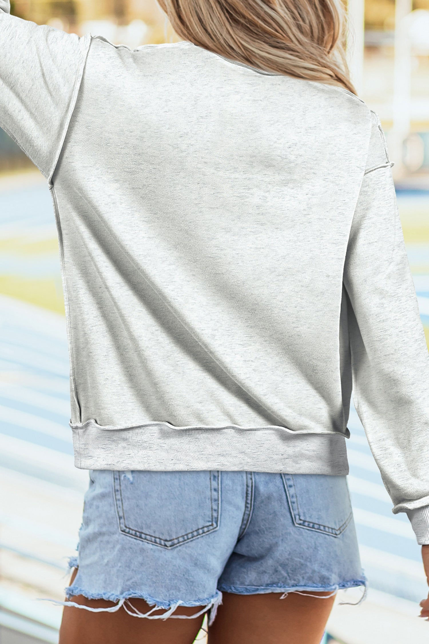 FOOTBALL GAMEDAY High Neck Reversible Sweatshirt