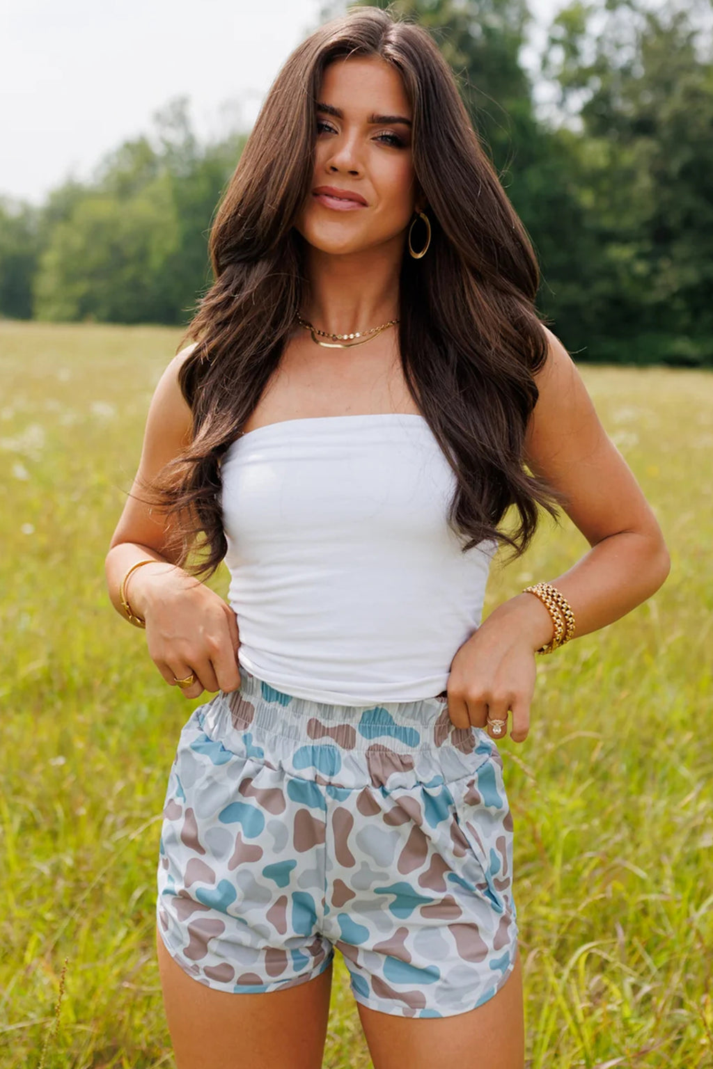 Camouflage Athleisure Shorts
