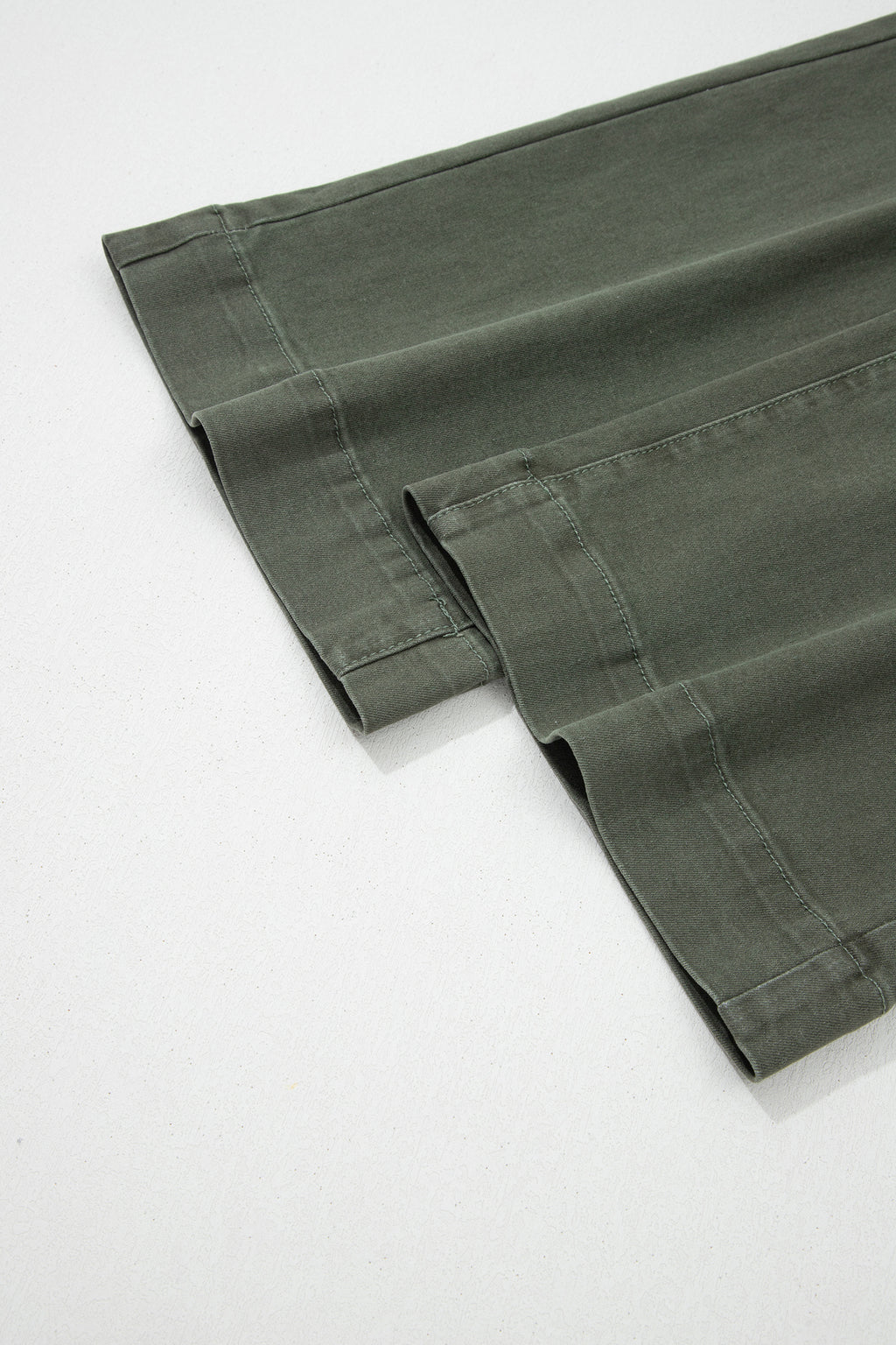 Button High Waist Wide Leg Jeans