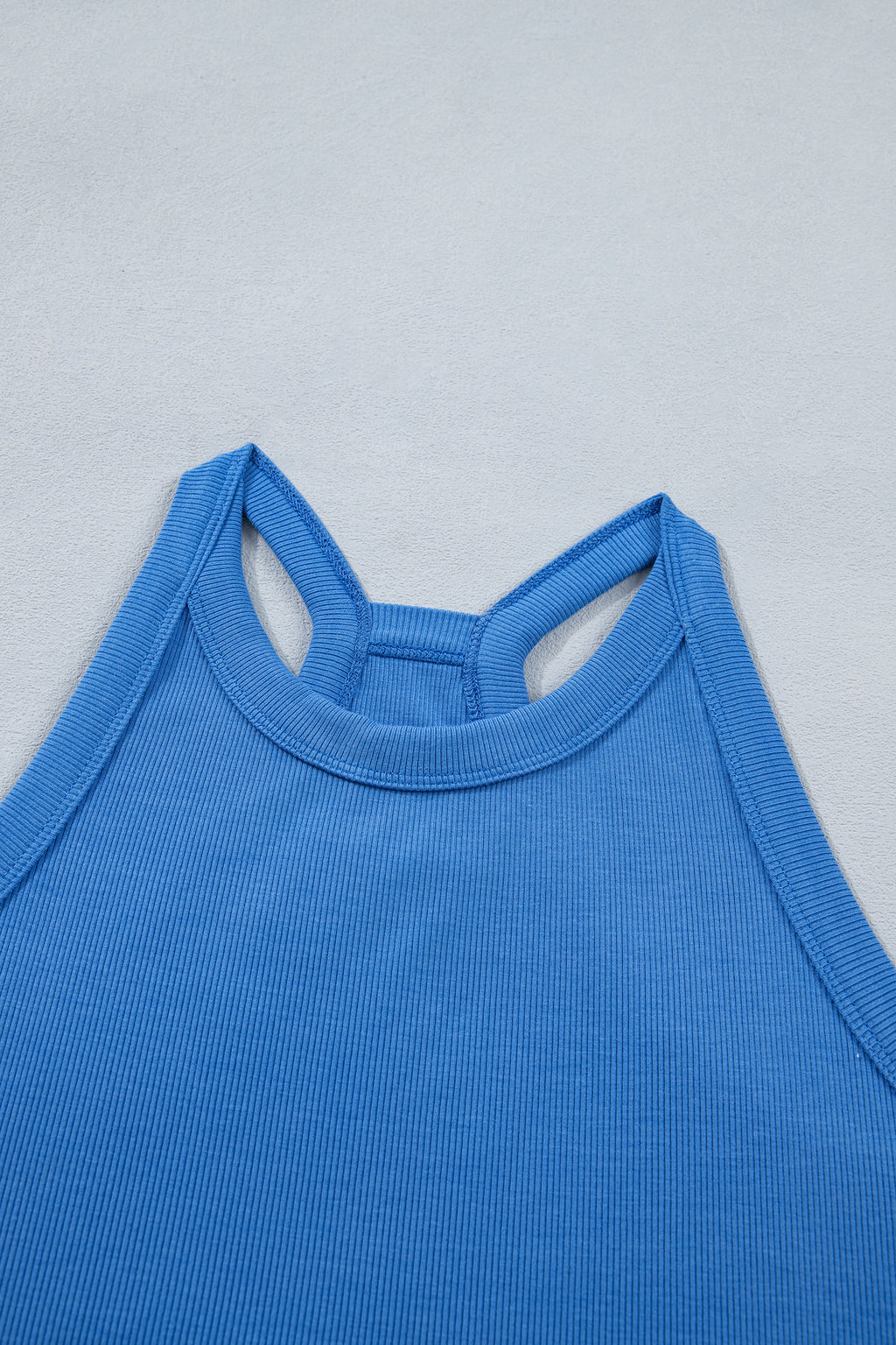 Tank Top Elastic Waist Mini Skort 2pcs Outfit