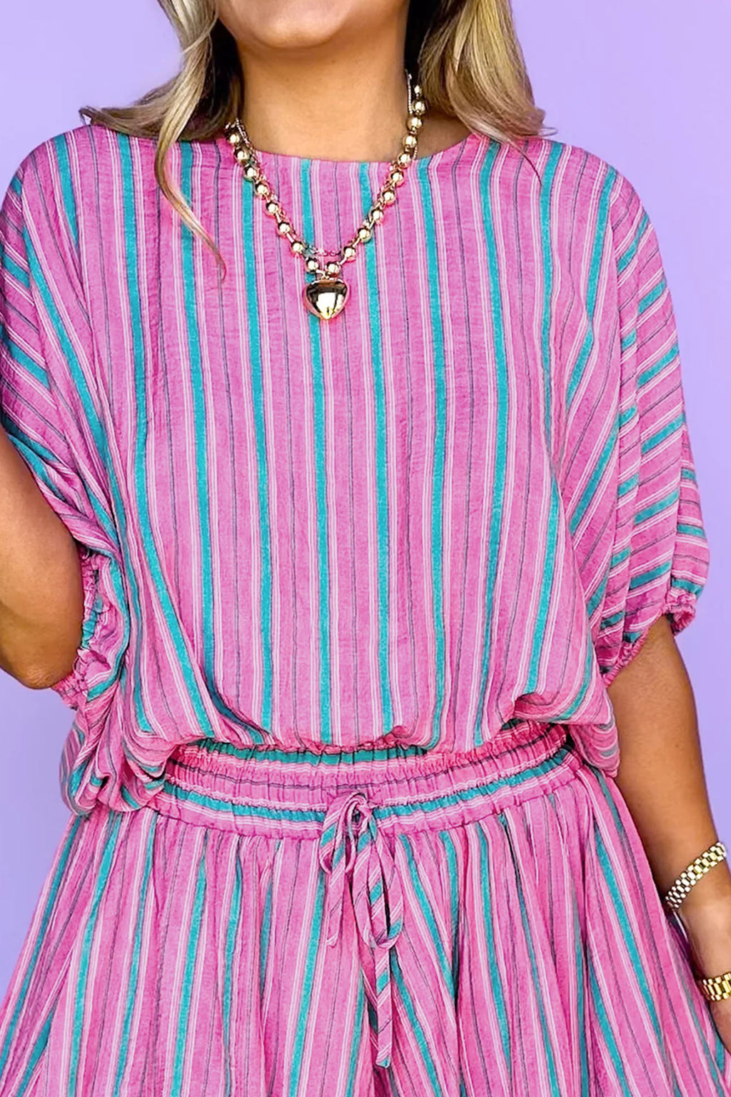 Short Sleeve Loose Short Set