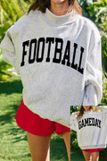 FOOTBALL GAMEDAY High Neck Reversible Sweatshirt