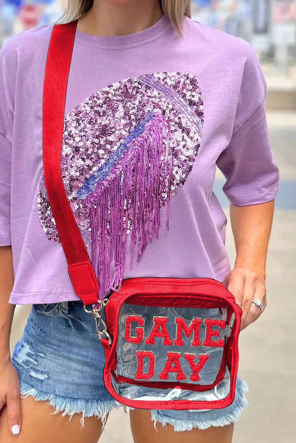 Clear Game Day Bag