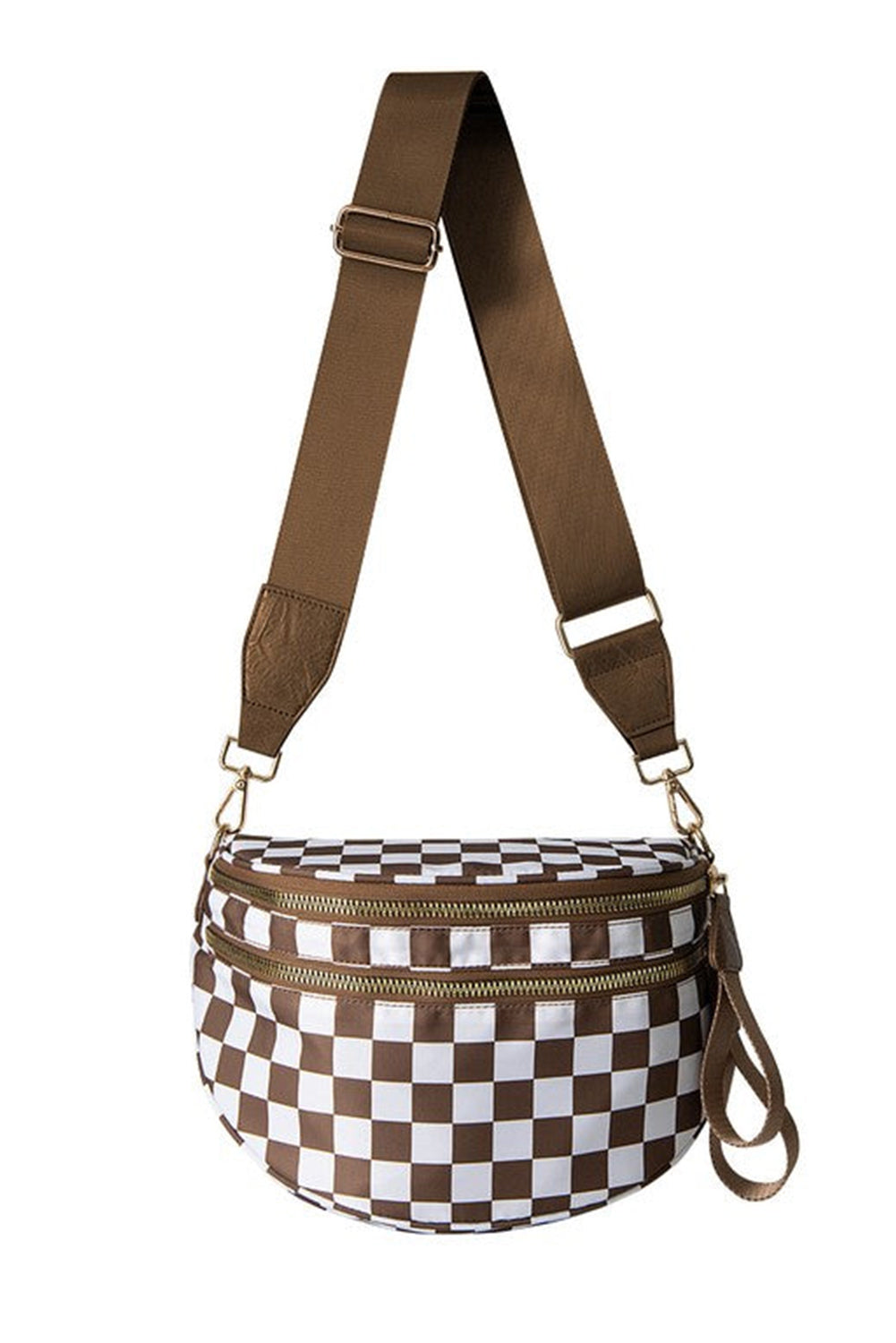 Wide Strap Large Crossbody Bag