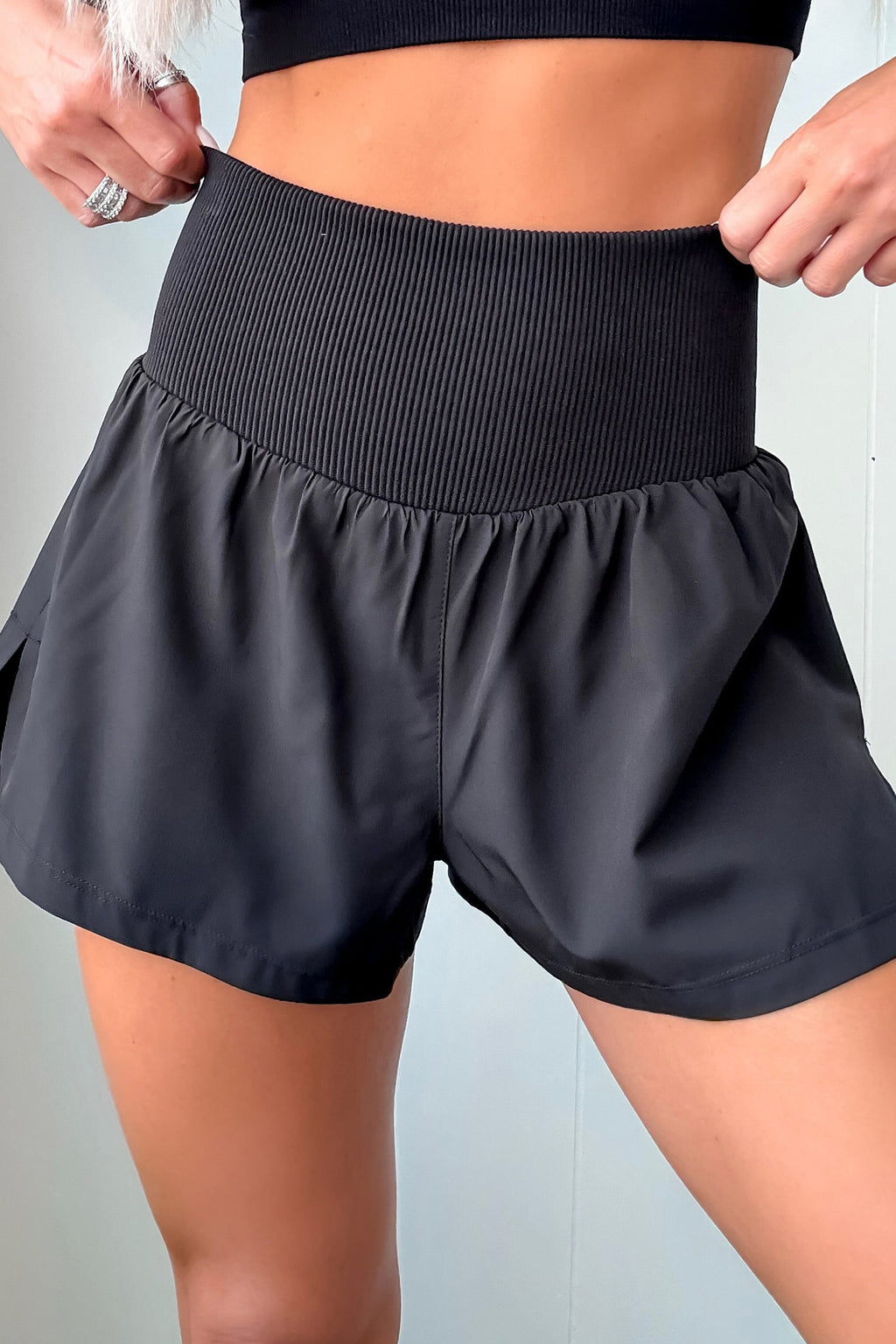 High Waist Athletic Shorts