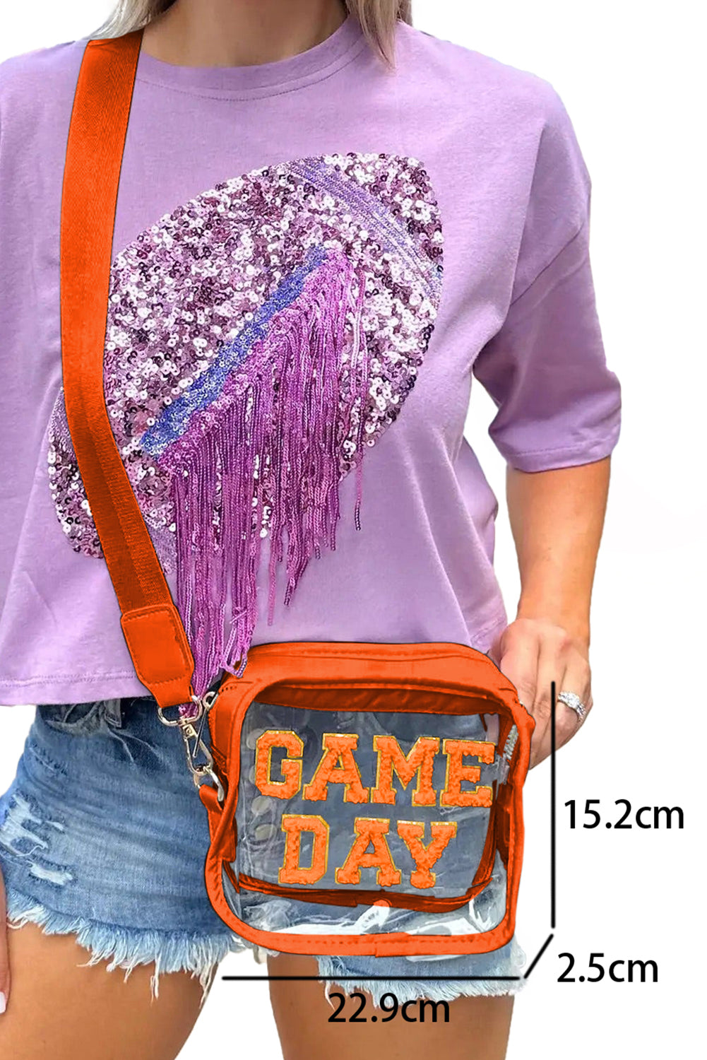 Clear Game Day Bag