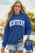 KENTUCKY/ Leopard KY Printed Sweatshirt