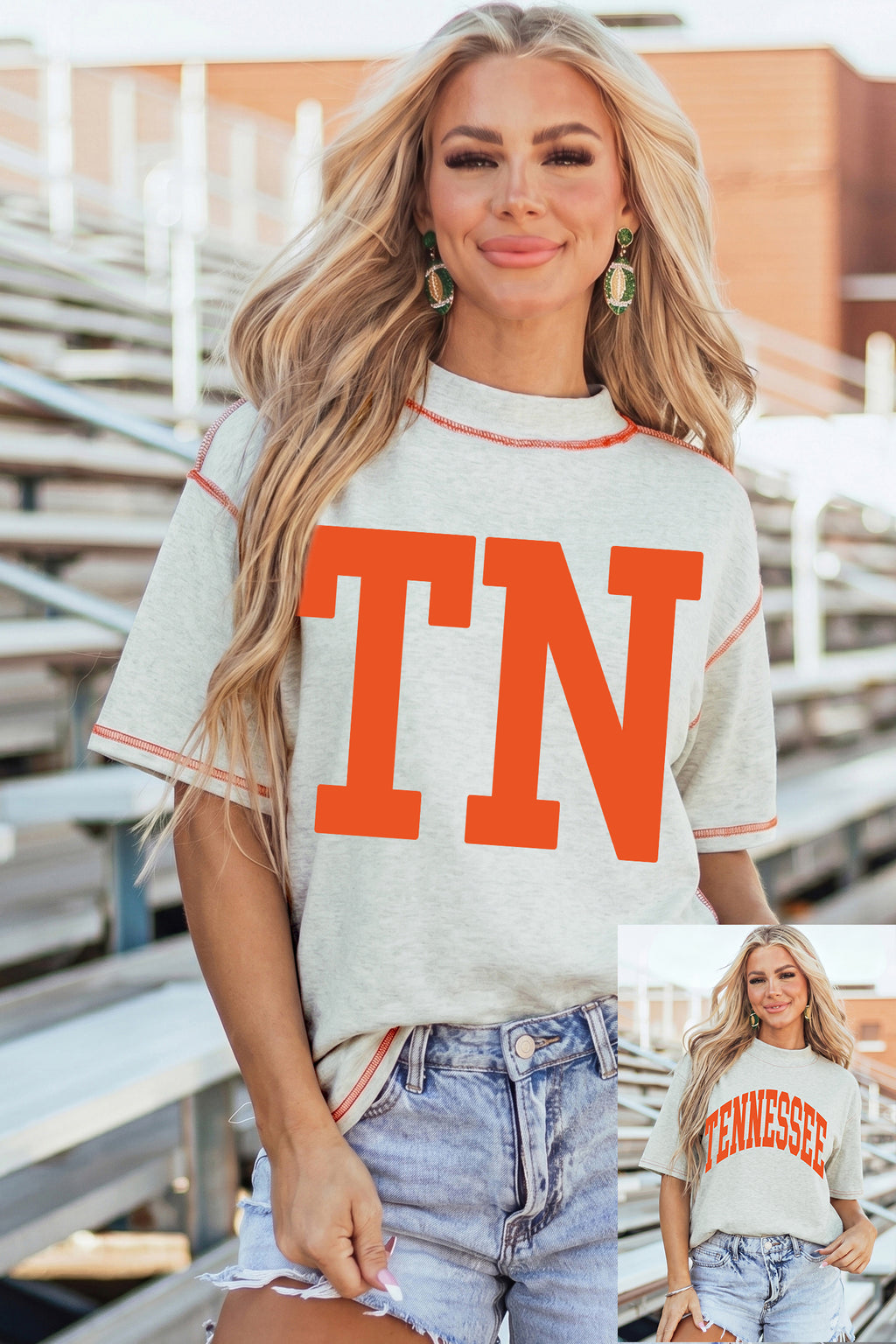 Tennessee Short Sleeve Loose Fit T-Shirt