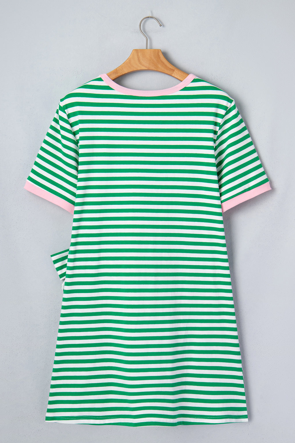 Striped T Shirt Mini Dress