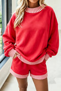 Baggy Pullover Short Set