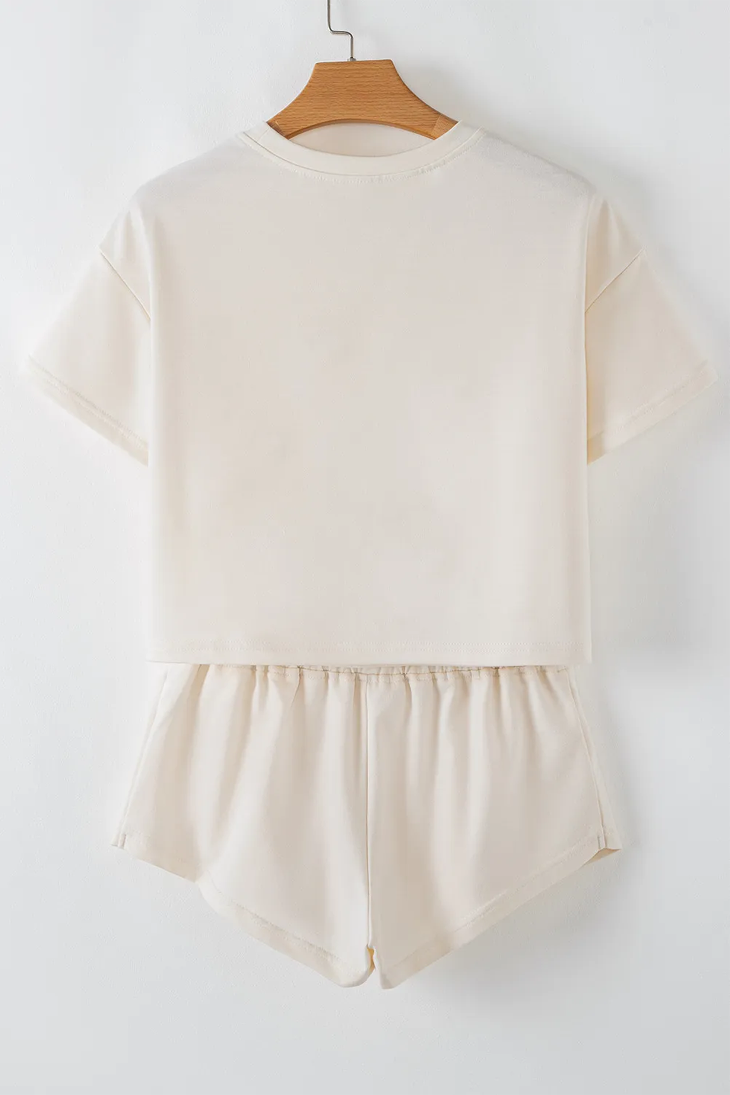 Sequin Shells Cropped Skort Set