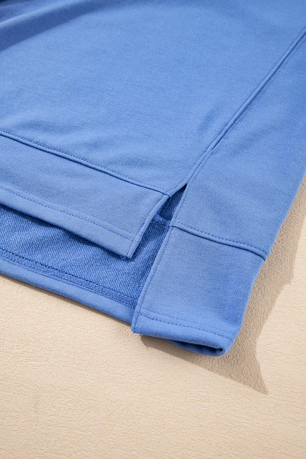 Zipped Short Sleeve Hoodie and Shorts Set