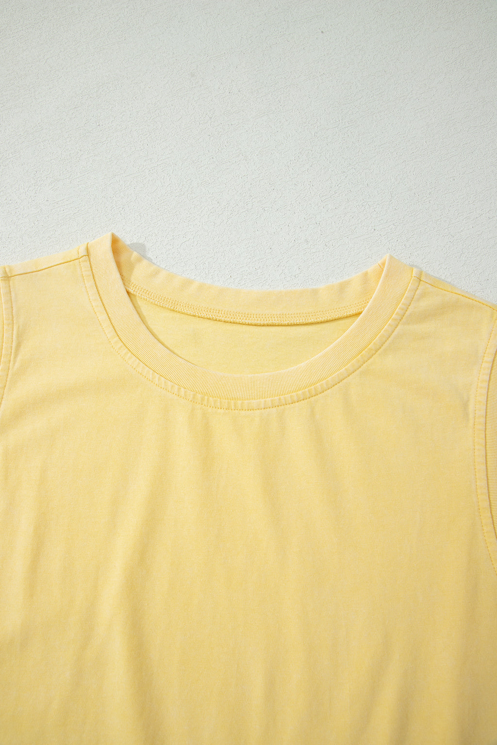 Sleeveless Top Split Skort Cotton Outfit