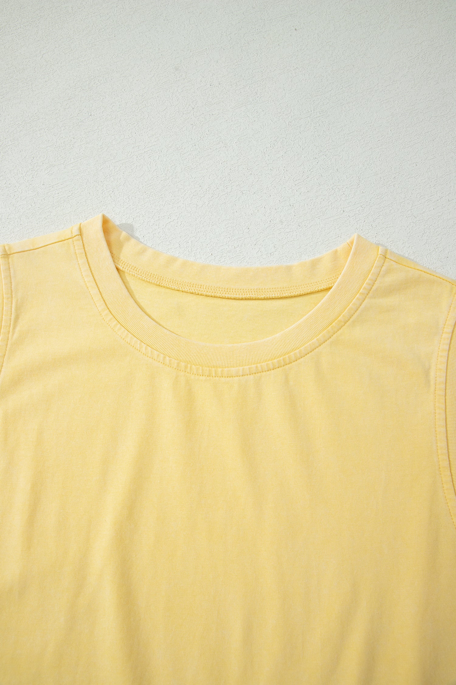 Sleeveless Top Split Skort Cotton Outfit