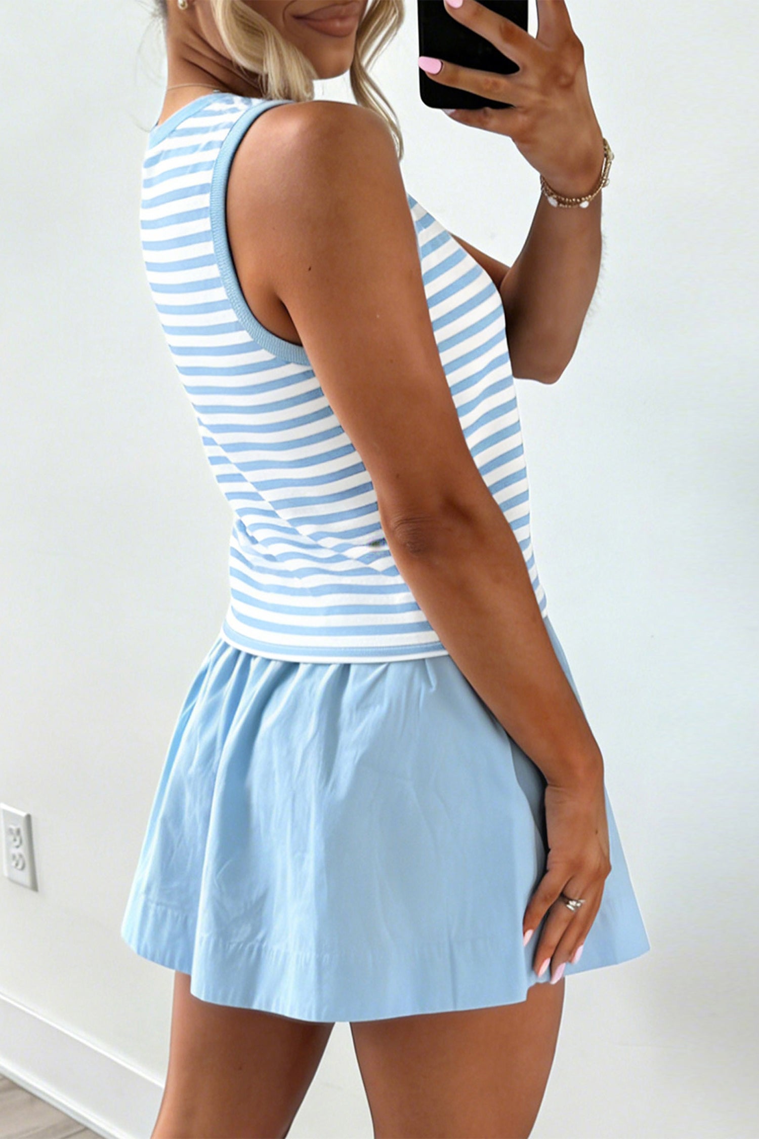 Ruffle Mini Skort Set
